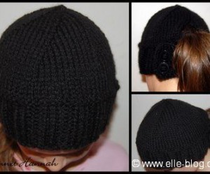 photo tricot modèle tricot bonnet 18