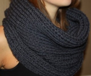 photo tricot modele de snood au tricot 18